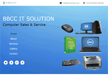 Tablet Screenshot of bbccitsolution.com